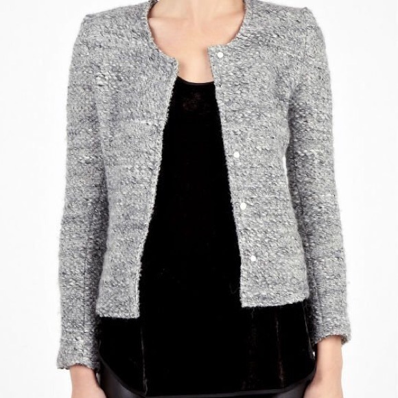 IRO Jackets & Blazers - 🚫SOLD🚫 Classic Iro Grey Jacket/ Cardigan Sz 0